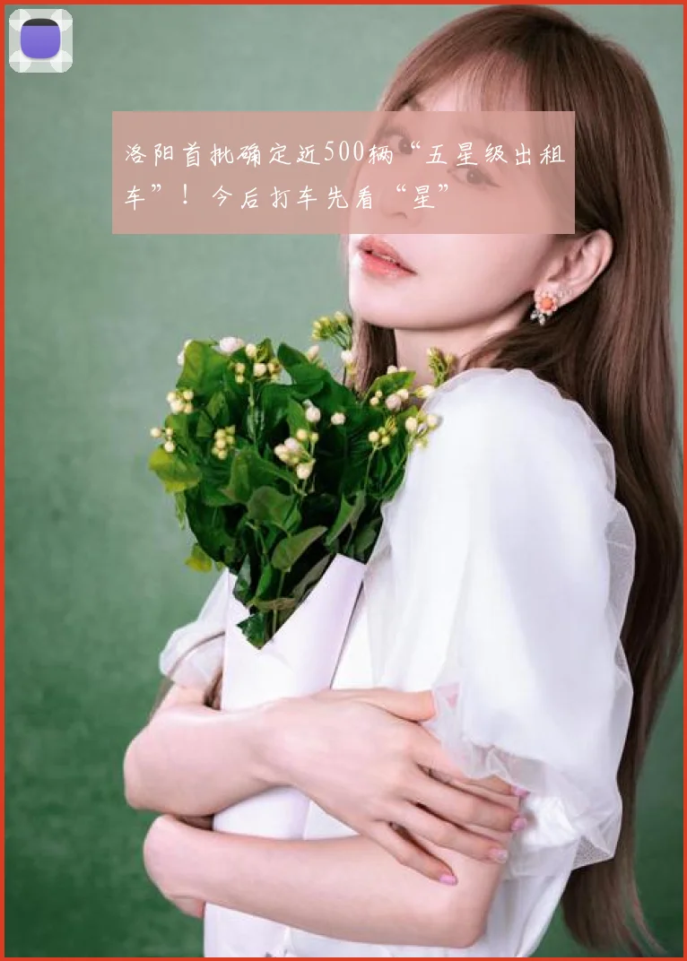 洛阳首批确定近500辆“五星级出租车”!今后打车先看“星”
