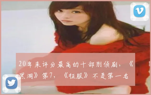 20年来评分最高的十部刑侦剧，《黑洞》第7，《征服》不是第一名