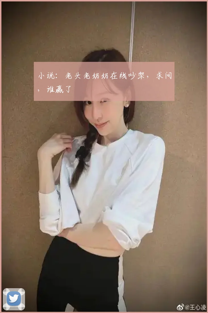 小说:老头老奶奶在线吵架,求问,谁赢了