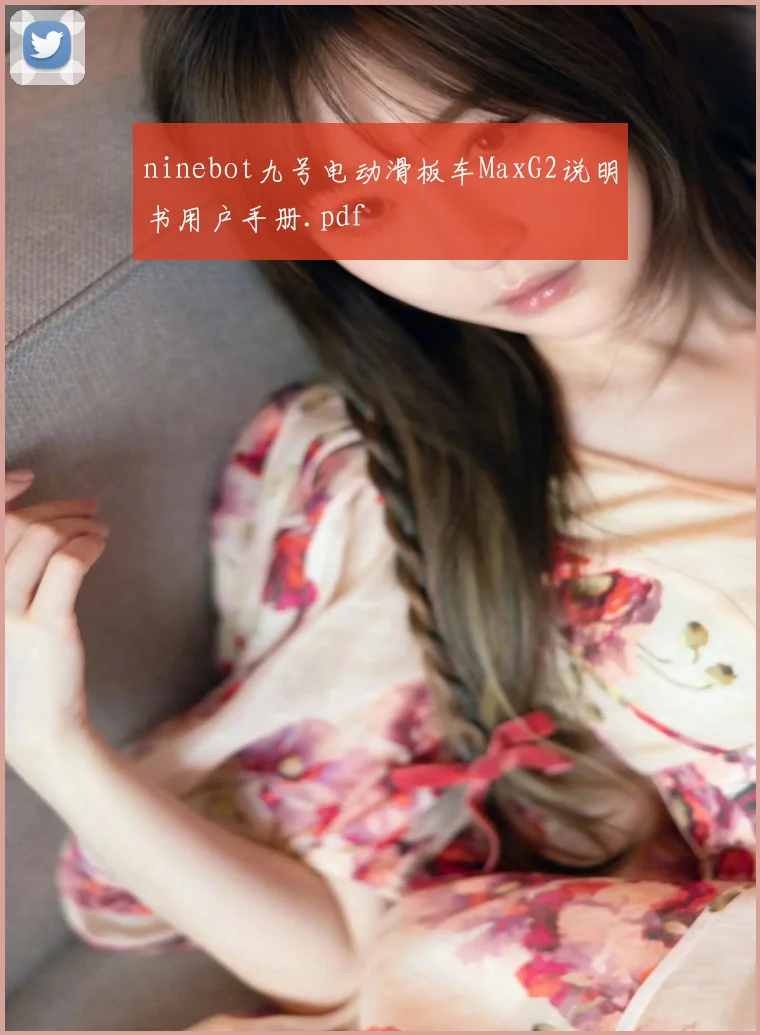 ninebot九号电动滑板车MaxG2说明书用户手册.pdf