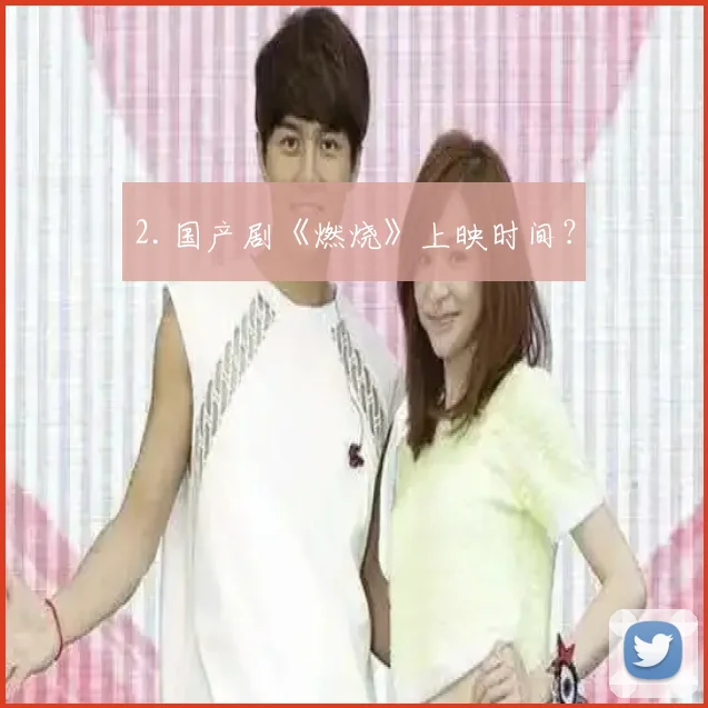2.国产剧《燃烧》上映时间？